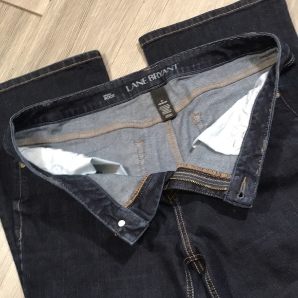 Lane Bryant Mid-Rise Dark Wash Bootcut Jeans size 16 - Picture 7 of 8